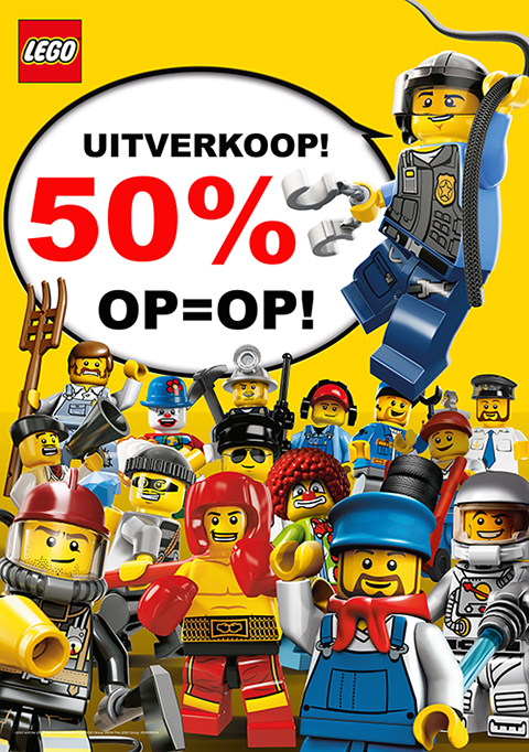 Poster 50procent Uitverkoop 480px