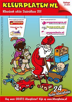 kleurplaat sinterklaas 2011