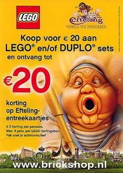 LEGO Efteling Actie